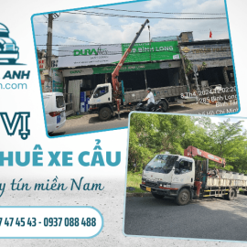 Cho thuê xe cẩu giá rẻ miền Nam - Đa dạng tải trọng, đáp ứng nhu cầu