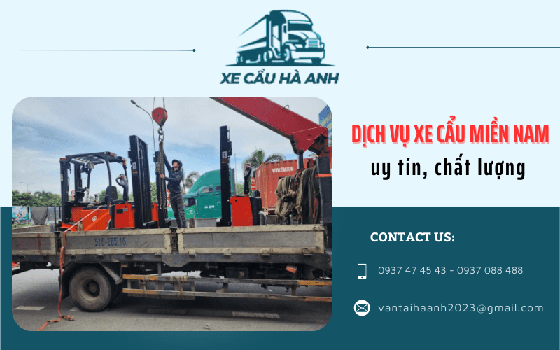 dịch vụ xe cẩu miền Nam