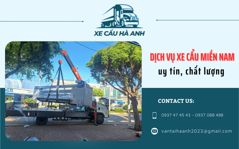 dịch vụ xe cẩu miền Nam