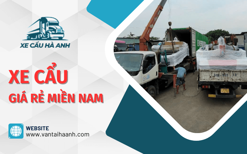 xe cẩu giá rẻ miền nam